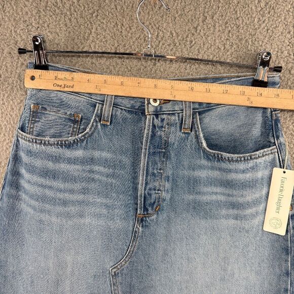 Favorite Daughter The Sunny Denim Maxi Skirt NWT Size 25 - Picture 7 of 16